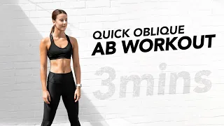 Quick blast OBLIQUE Toner & CORE workout routine - Muffin Top workout