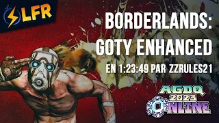 Borderlands: Game of the Year Enhanced en 1:23:49 (Any% Scripted) [AGDQ2023]