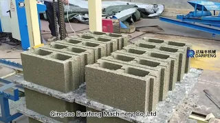 QT4-18 block machine for making 6inches hollow blocks