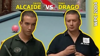 Tony Drago vs David Alcaide - 9-ball WPC 2004 - Speed vs Youth