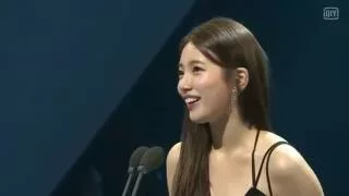 EXO's D O & Miss A's Suzy Winning Popularity Awards