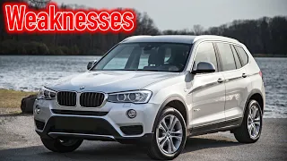 Used Bmw X3 F25 Reliability | Most Common Problems Faults and Issues