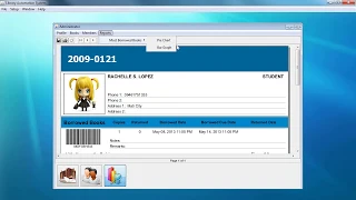 Java - Library Automation System with MySQL and JasperReports