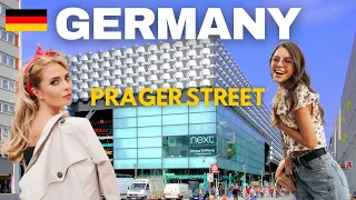 Germany Dresden Walking Tour : Prager Street Walk Dresden 🇩🇪