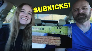 Trying the Subway Churro and Pretzel Sidekicks!