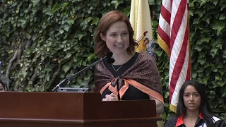 Ellie Kemper '02 gives 2019 Class Day remarks at Princeton