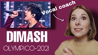 Danielle Marie sings reacts to Dimash- Olympico 2021