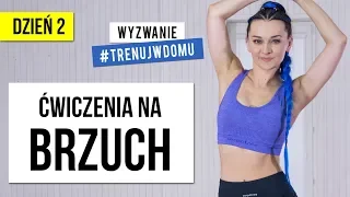 Wyzwanie 30 DNI 🔥  Dzień 2  : Trening BRZUCHA | Monika Kołakowska