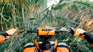 Woods Trails Exploring - KTM125 and CRF250