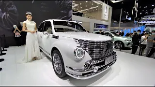 2022 GreatWall WEY Retro Hipster Walkaround—2021 Chengdu Motor Show—2022款长城WEY复古潮驾，外观与内饰实拍