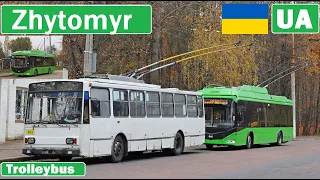 UA - Zhytomyr trolleybus / Житомирський тролейбус 2020 [4K]