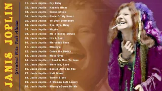 Janis Joplins Greatest Hits _ Best Of Janis Joplin Full Album 2020