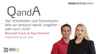 Q & A zum Impuls von Bernhard Krauss & Anja Hormann