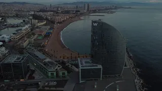 Hotel W Barcelona - Sky Views (Drone 4k Film)