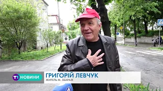 Дерева в Збаражі на Тернопільщині "одягнули" у вишиванку