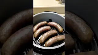 Cooking brats in the Air Fryer!  #shorts #cooking #easyrecipes