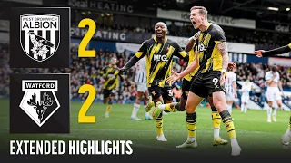 Extended Highlights 🎞️ | West Bromwich Albion 2-2 Watford