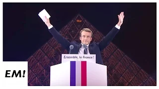 Élection présidentielle | Revivez le discours d’Emmanuel Macron au Louvre