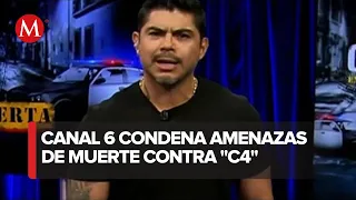 Canal 6 condena amenazas contra periodista Carlos Jiménez