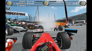 F1 Challenge 99-02 Crash Glitch - All vehicles crash