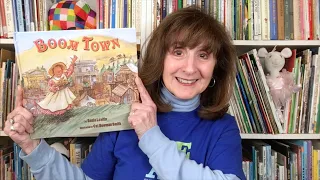 Interactive Read Aloud Kids' Book: BOOM TOWN by Sonia Levitin, illustrated by Cat Bowman Smith