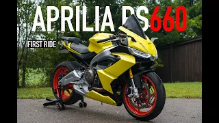 2022 APRILIA RS 660 First Ride