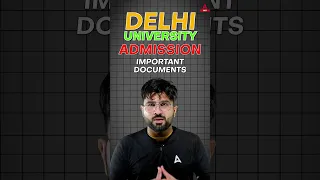 Delhi University Admission Important Documents 📄For CUET 2024 #delhiuniversity #cuet