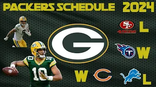 Predicting The Packers 2024 Record | NFL Schedule Breakdown