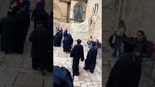 🛕Never seen this in my life | Coptic Church Members | #shorts #jerusalem #holyland #travel #coptic