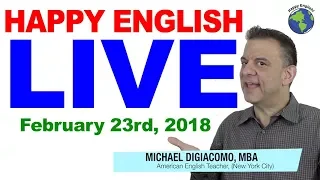 Talking About Age, Why vs How come, Be / Get Used To  - Michael From Happy English