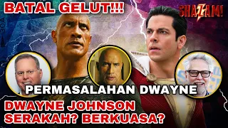 KONFLIK MASALAH Dwayne Johnson HANCURKAN franchise SHAZAM? SHAZAM VS BLACK ADAM BATAL! indonesia