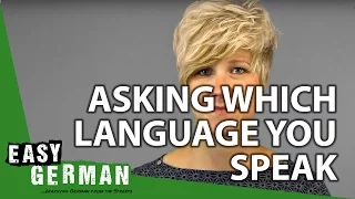 Asking which language you speak - German Basic Phrases (40)