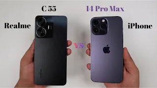 Realme C55 vs iPhone 14 Pro Max | Speed Test