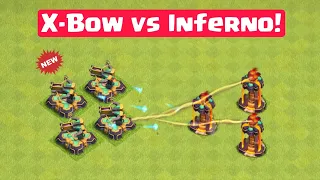 NEW XBow vs Inferno Tower!! - Clash of Clans