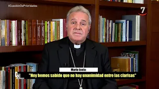 Entrevista a Mario Iceta, arzobispo de Burgos, tras la salida de la Iglesia Católica de las clarisas
