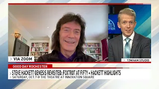 Genesis legend Steve Hackett on Good Day Rochester