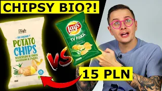 DROGIE BIO CHIPSY vs. TANIE CHIPSY - KTÓRE LEPSZE?!