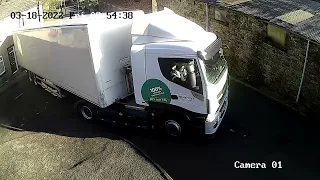 Truck reversing fail