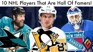 10 NHL Players That Are Hall Of Famers RIGHT NOW! (Hockey HOF Ranking & Crosby/Thornton Talk 2019)