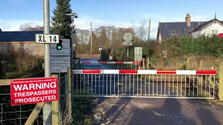 Intro to Muckamore Accommodation User Worked Level Crossing (Antrim) Saturday 23-01-2021