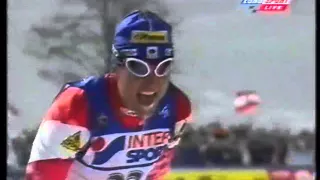 Nordic Ski WM 1999 Ramsau, Mens 50k classic (5/5)