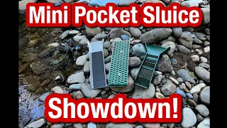 Mini Pocket Sluice Showdown! Which One Will Claim Victory?