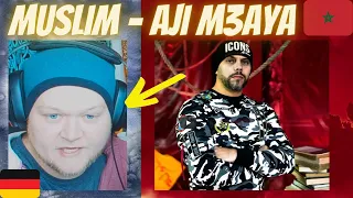 HE SPEAKS THE TRUTH | 🇲🇦 Muslim - Aji M3aya | GERMAN Rapper reacts