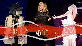 Incredible Singers | Adele vs Lady Gaga vs Sia