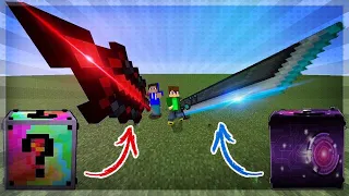 I Noob v Minecraftu by s tímhle mečem porazil úplně každého! OP zbraně! - Minecraft Lucky Blocky #62