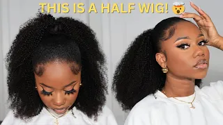 WATCH HOW I CREATED TWO HAIRSTYLES USING A HALF WIG!| Step-by-Step Tutorial | Better Length | Chev B