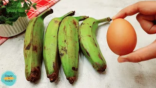 Do You have Raw Banana and an egg? Make this easy and delicious snacks recipe today!