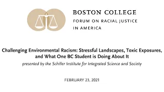 Challenging Environmental Racism II | Forum on Racial Justice in America