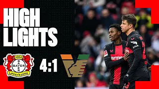 Bayer 04 schlägt FC Venedig 4:1 | Highlights: Tore von Hofmann, Schick und Hlozek-Doppelpack