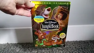 3 Home Media Releases of "The Jungle Book" (1967)